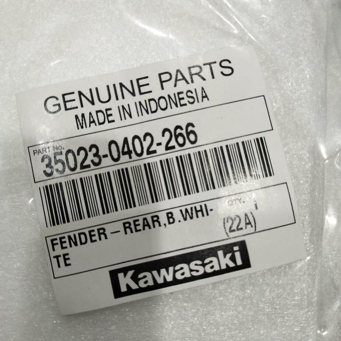 cover tail spakbor belakang klx dtracker 150 bf original orii