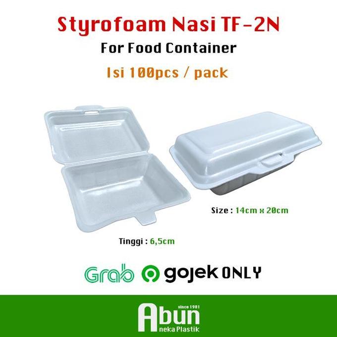 Styrofoam Bubur / Nasi TF2 Isi 100pcs