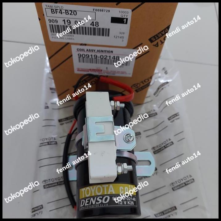 HOT DEAL COIL IGNITION LONG TOYOTA KIJANG EFI KAPSUL. KIJANG LGX KF60 ORIGINAL