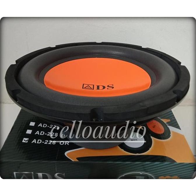 Woofer Speaker 12 Inch ADS AD-228 Orange AD 228 Mobil Double Coil