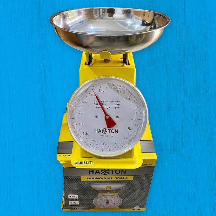 NEW TIMBANGAN DUDUK JARUM 15 KG HASSTON TIMBANGAN DUDUK ANALOG 15KG