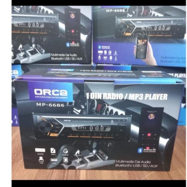 Tape Mobil Single Din USB Bluetooth Orca