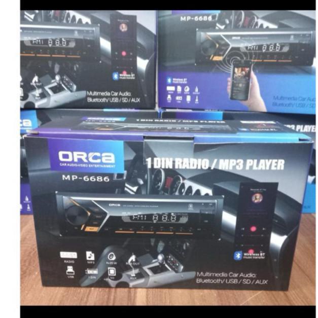Tape Mobil Single Din USB Bluetooth Orca