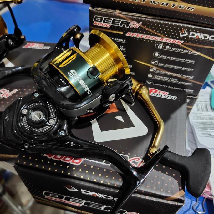 Procedere- Reel Daido Ocea Spin Sw 1000 2000 3000 4000 6000