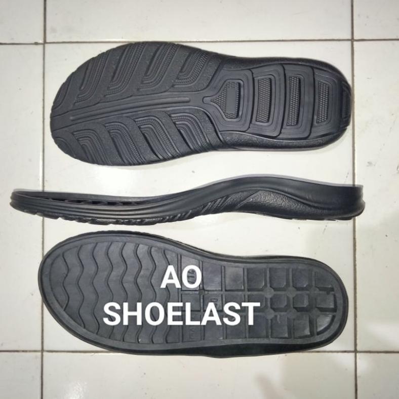 BIOTECHBOX ( IZ ) OUTSOLE ALAS SANDAL HITAM TPR TERLARIS