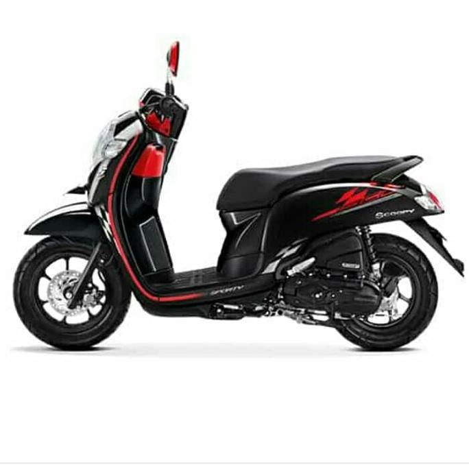 spakbor belakang Scoopy fi 2017 LED