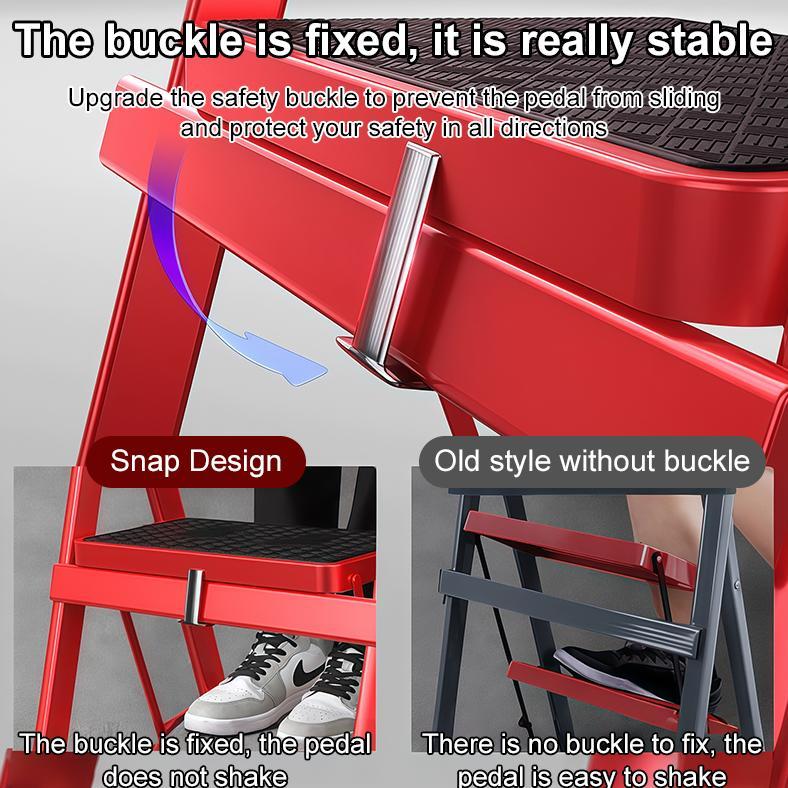 Tangga Tangga lipat aluminium Dilapisi bubuk premium tangga lipat aluminium tangga lipat tangga