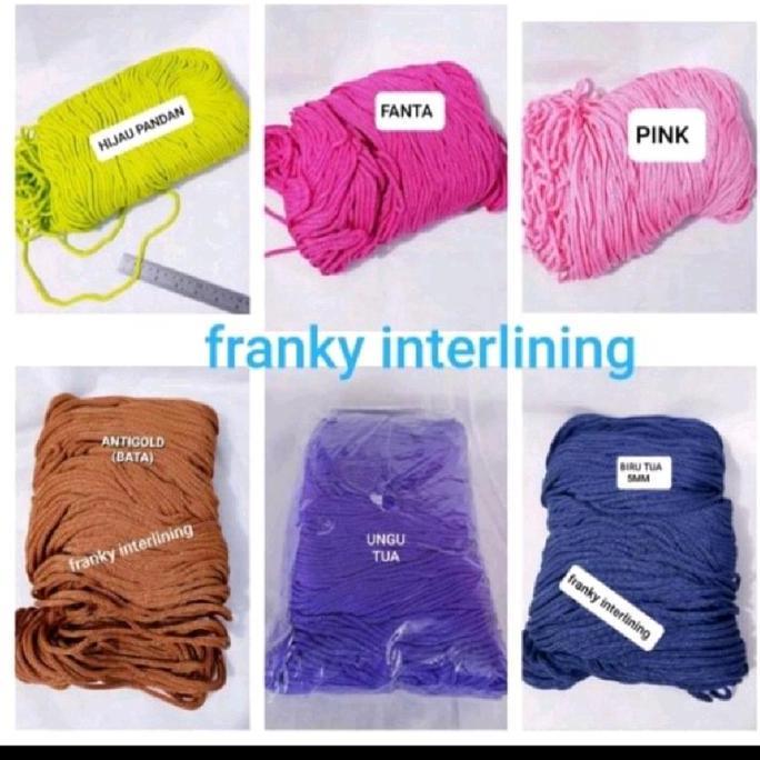 Giuntura- Tali Kur Diametee 4B / 5Mm Bahan Polyester Isi 20 Meter