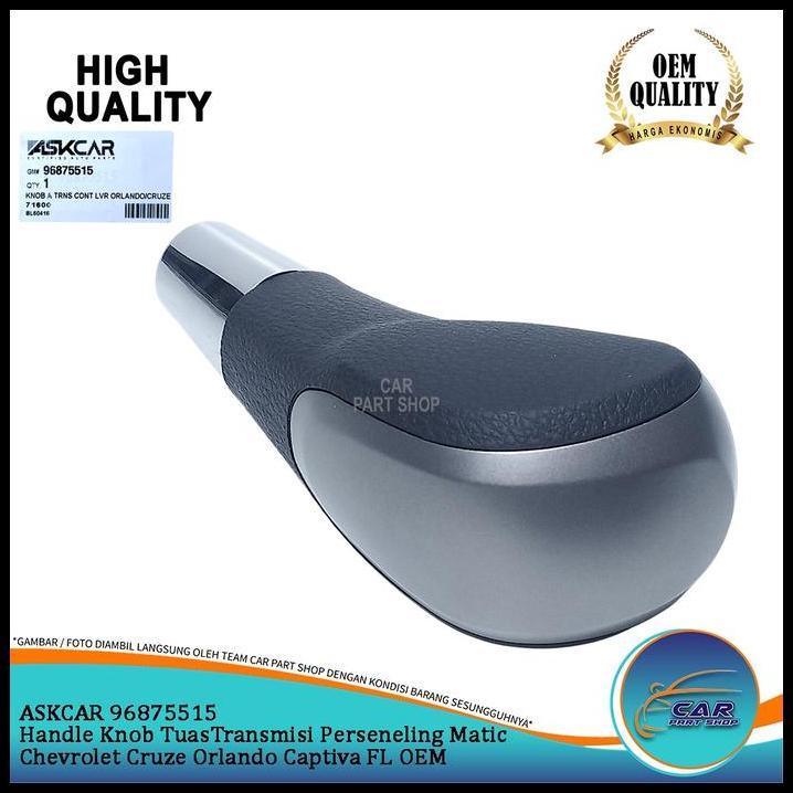 BEST DEAL HANDLE KNOB KNOP TUAS TRANSMISI PERSNELING MATIC CHEVROLET CRUZE ORLANDO CAPTIVA FL OEM 