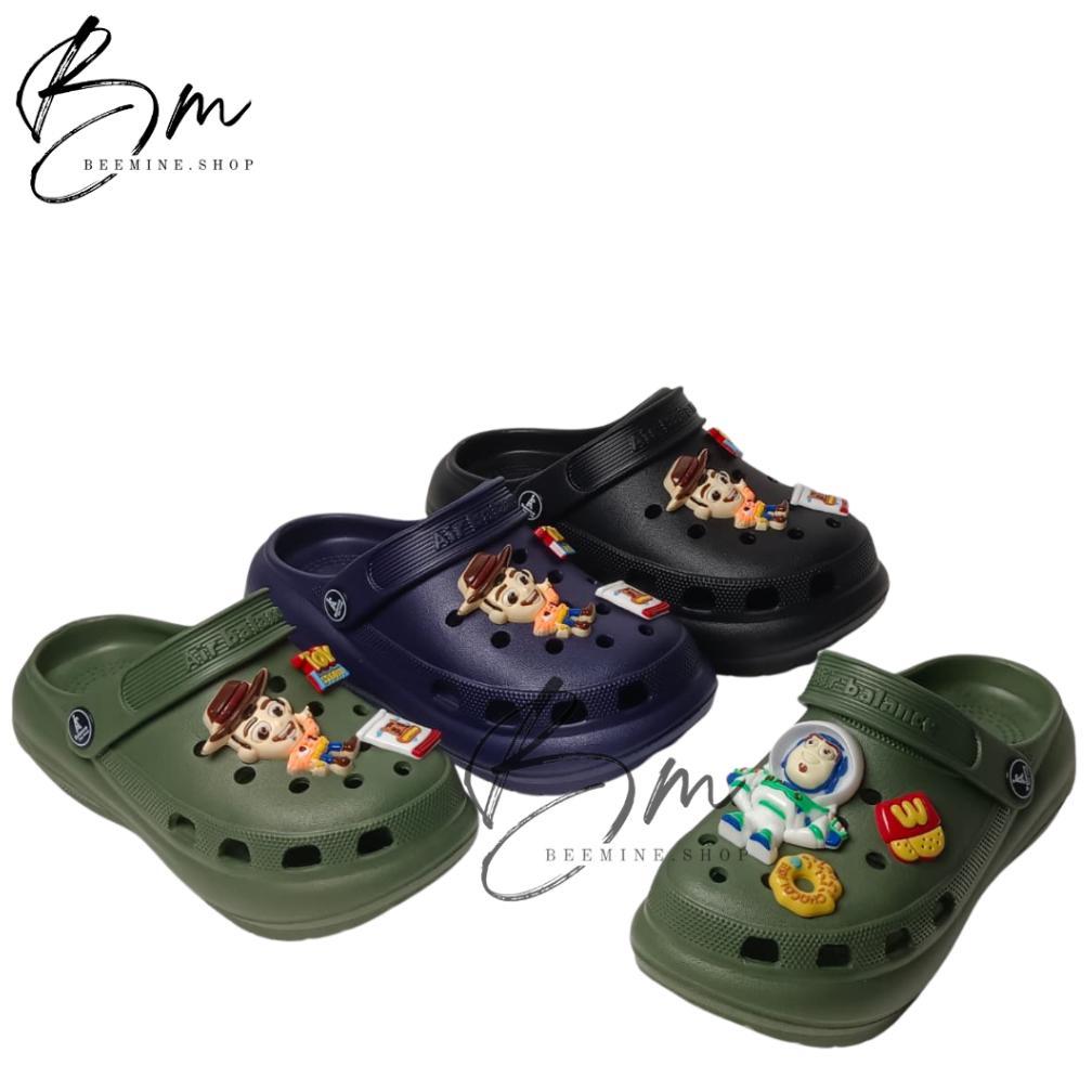 NEW PRODUCT SANDAL BAIM ANAK BAE CLOG TOY STORY / SANDAL ANAK LAKI LAKI CROC TOY STORY A-BALANCE 810