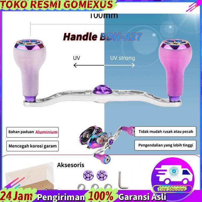 Procedere- (Heavy Game) Gomexus Bdh-A27 Twin Handle Reel Bc Heavy Duty Dan Big Game Serat Aluminium 