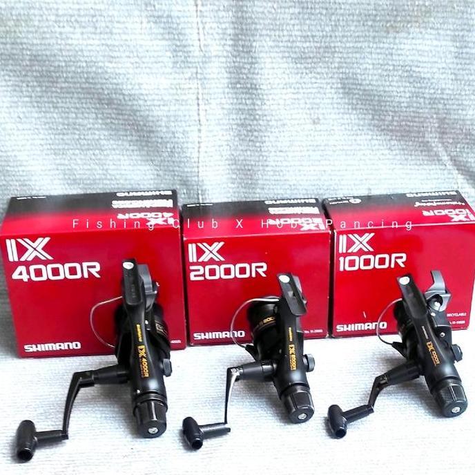 Procedere- Reel Shimano Ix 1000 R 2000R 4000 R, Drag Belakang. Limited Edition Ikan Mancing