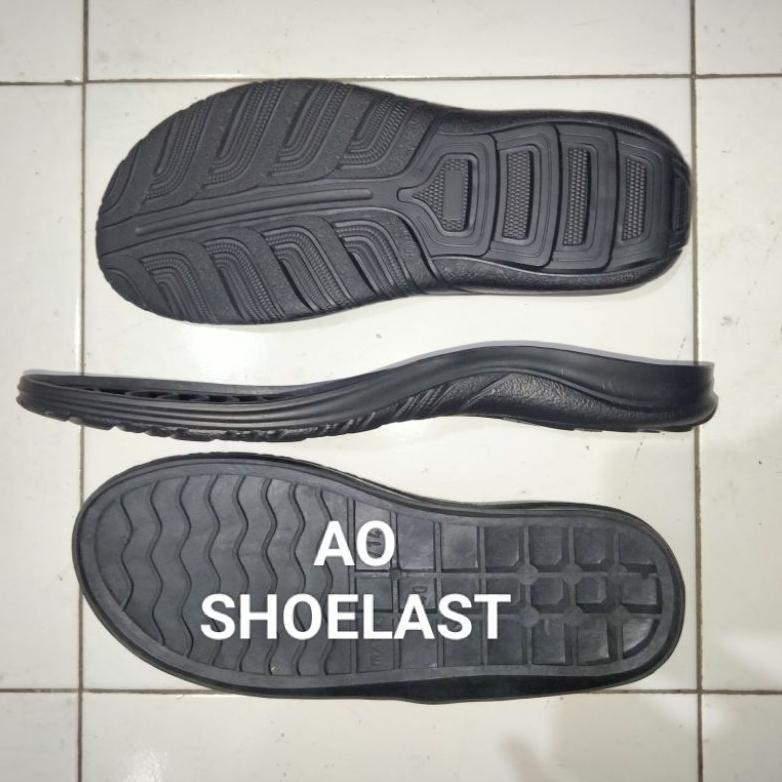 VELRYAMARKET ( IZ ) OUTSOLE ALAS SANDAL HITAM TPR BERKUALITAS