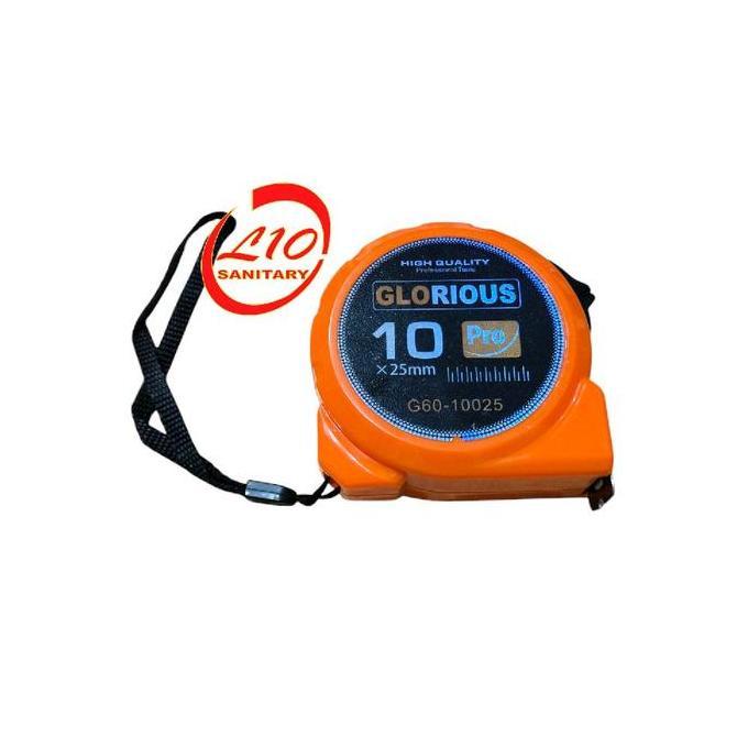 GLORIOUS Meteran 10 METER / Meteran Bagus Tebal 10 METER / Meteran 10M