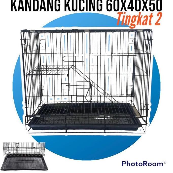 putriangkasapera - kandang kucing lipat tingkat 2