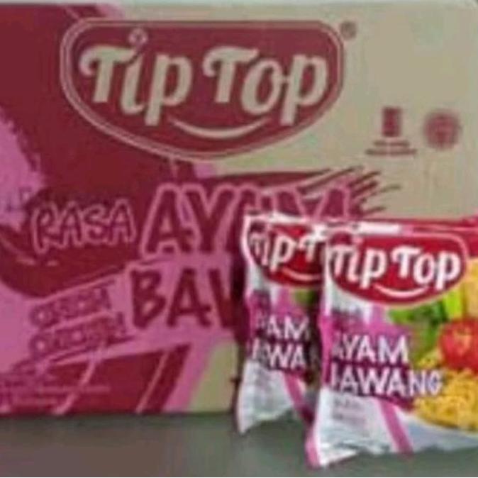 Tip Top Mi Tip Top 4 varian, 1 Dus Isi 40 Bungkus Mie UMKM Varian Goreng, Soto Ayam, Ayam Awang & Ka