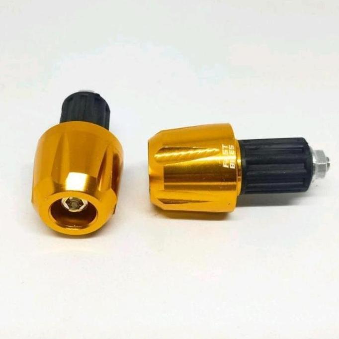 Jalu Stang Cnc Ulir Universal Gold | Bandul Stang Motor Beat Vario Nmax Aerox Pcx Motorcycle Sporty 