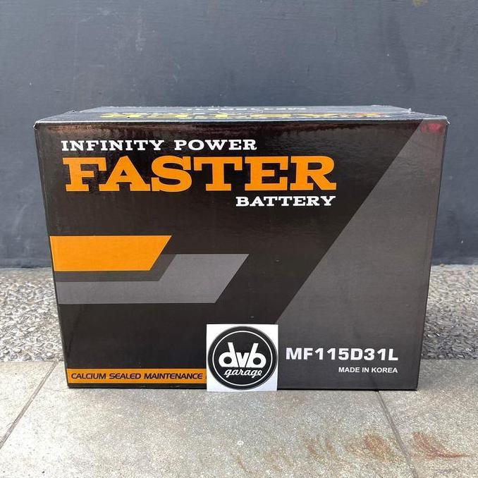 Aki Mf Faster Nx 120-7L 95Ah Mf115D31L - Accu Kering Import Korea Allshop