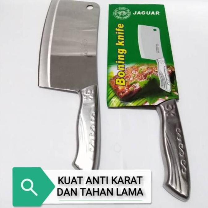 Serpente- Pisau Daging Cacah Tulang Jaguar Besar Sedang Kecil / Pisau Dapur / Pisau Pemotong Daging 