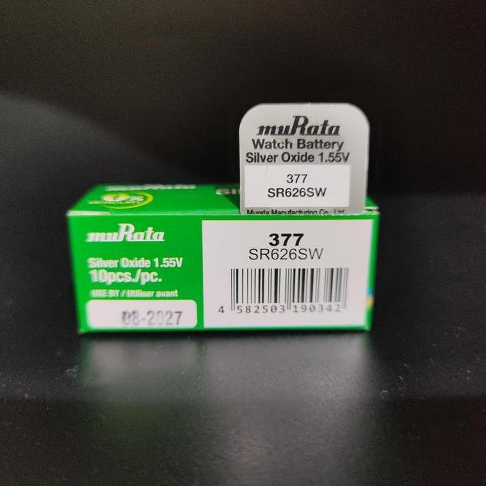 Ready  Baterai Jam Tangan Casio Q&Q Swatch Baterai MURATA 377 626 SW Original
