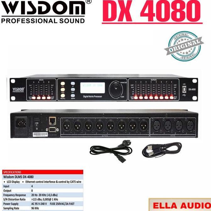 Promo Wisdom Dx 4080 Speaker Managament Dlms Original Cod