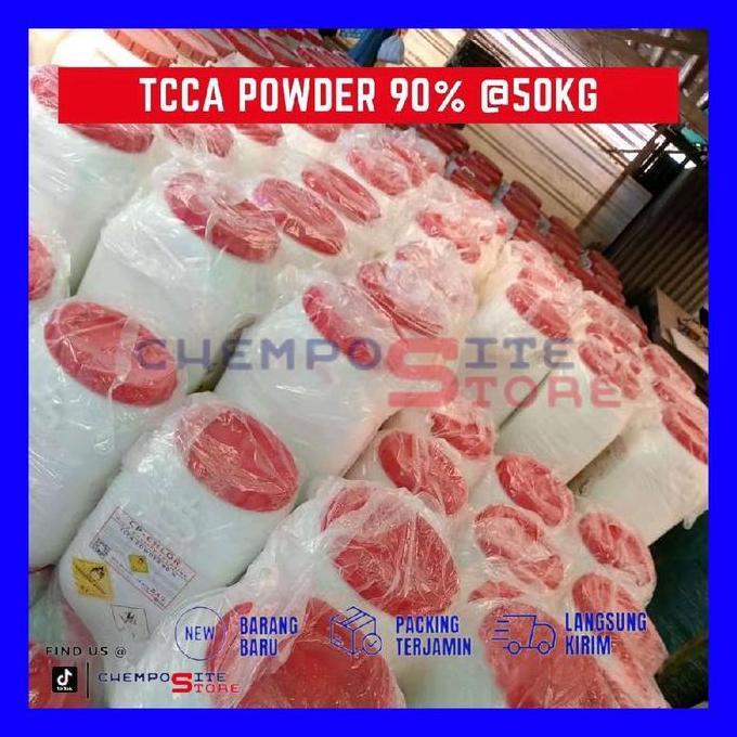 desinfectant chlorine / tcca / kaporit bubuk (powder) 90% 50kg GOJEK