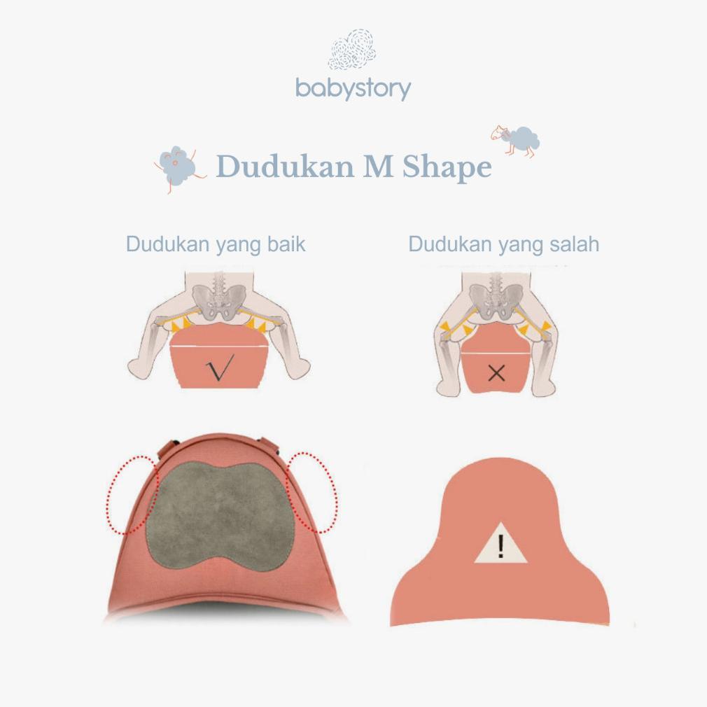 CALONSARDJANA HIPSEAT AIEBAO 6608 ORIGINAL HIPSEAT CASUAL HIPSEAT BABY CARRIER GENDONGAN BAYI AIEBAO