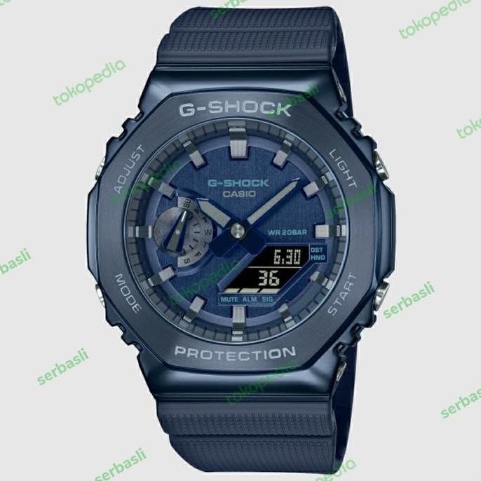 JAM CASIO GSHOCK GM2100N / G-SHOCK GM-2100N-2ADR ORIGINAL BERGARANSI