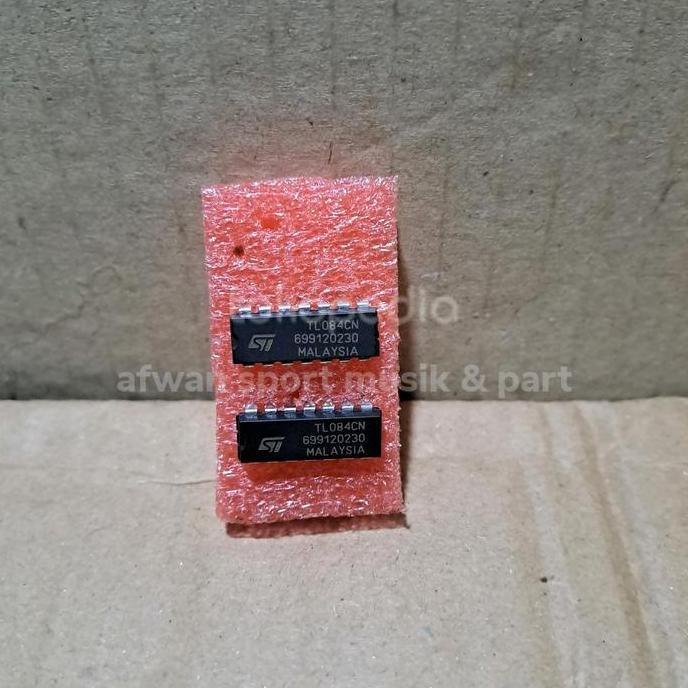 IC TL 084 CN Quad OP - Amp Original ST Product Malaysia .