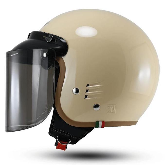 Helm Bogo Motor Hijab Wanita Dewasa