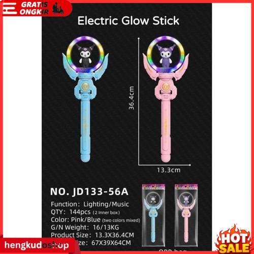 Tongkat Sihir Lampu Dan Musik / Tongkat Peri / Led Tongkat Peri Magic Dengan Lampu Cantik Dan Musik 