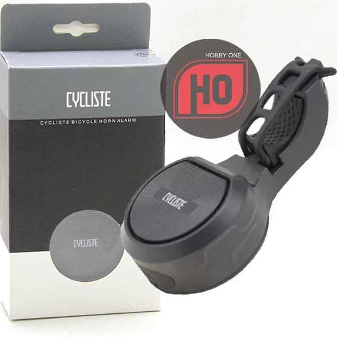 CYCLISTE BICYCLE HORN ALARM Bell Electric Maxi USB Black - Bel Sepeda