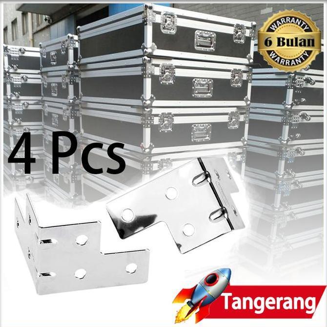 POIRENS 4pcs Siku L Hardcase / Box Siku L Hardcase Besi