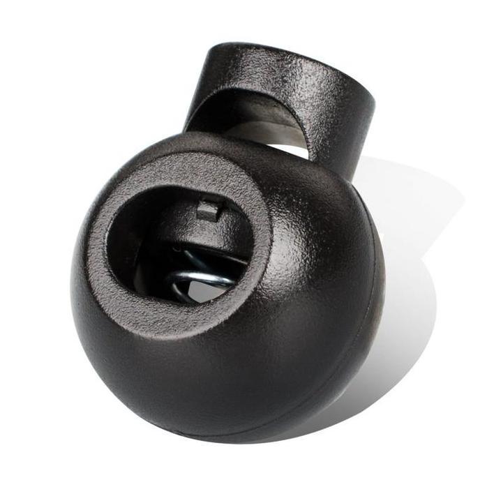 ERTTOLIN Stopper Tali 100pcs Stopper Tali Jaket Plastik Stopper Ujung Tali Stopper Bulat Stopper Tal