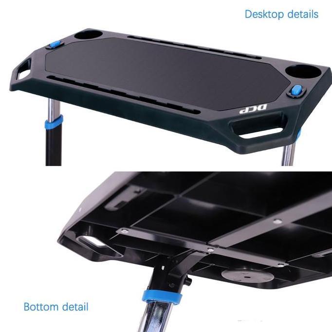 DCP Original Bicycle Trainer Desk Adjustable Meja Sepeda Zwift Roller