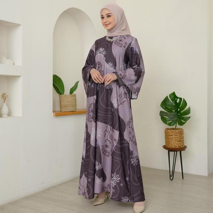 [Best Seller] - Luny Gamis Dress Muslim - Jelita Indonesia - Edisi Maluku
