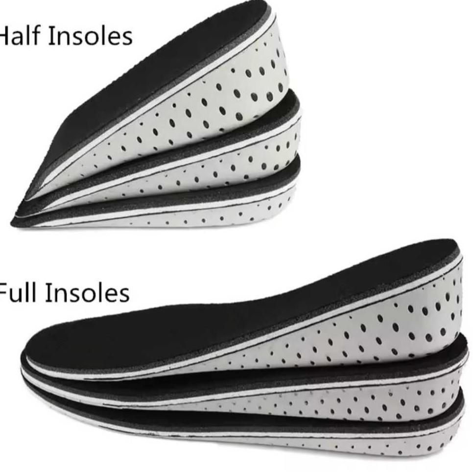 Sol Sepatu - Insole Sepatu - Alas Sepatu - Peninggi Penambah Tinggi Badan