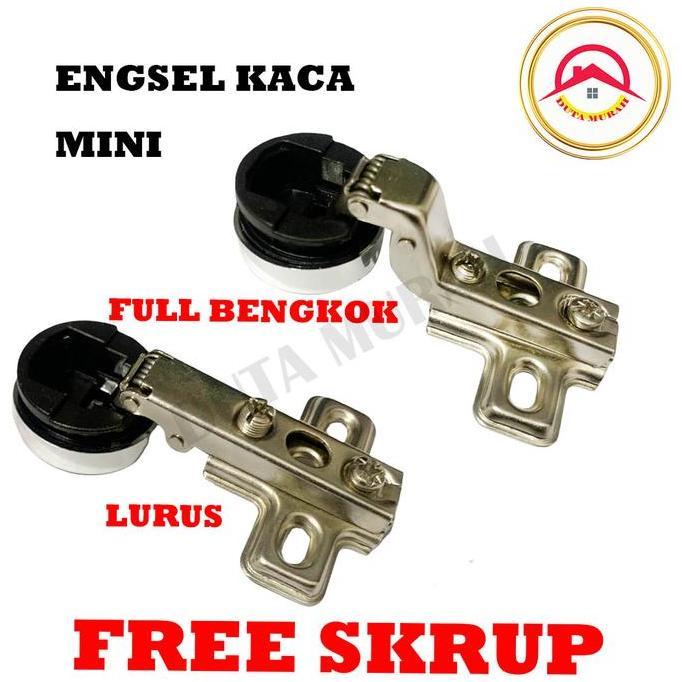 AYOBAKUL Engsel sendok kaca - Engsel pintu lemari kaca