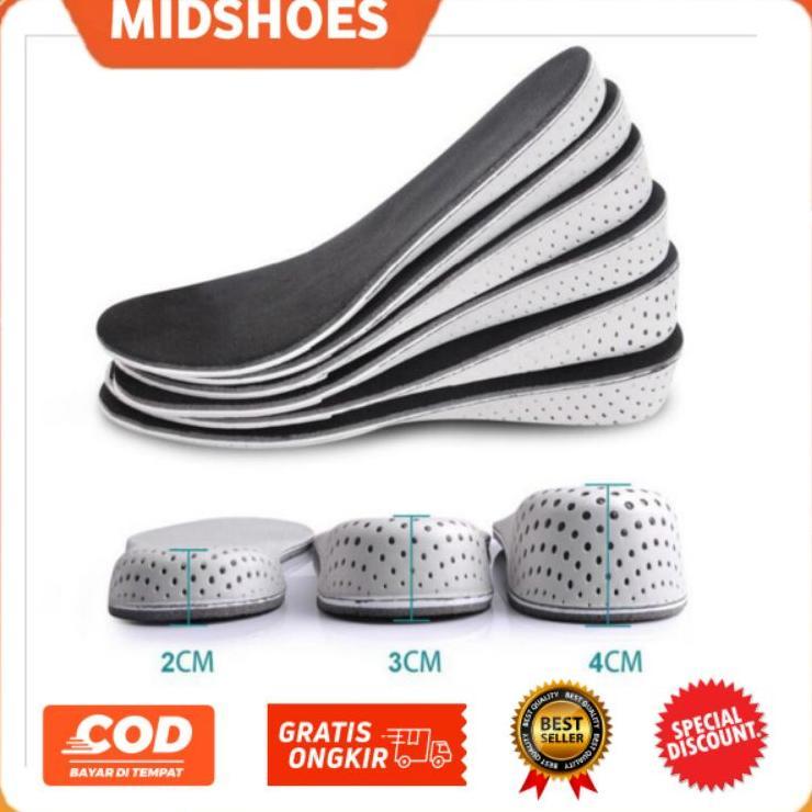 Insole Peninggi Badan 4Cm / Sol Penambah Tinggi Badan Air Cushion Adjustable Height / Peninggi Badan