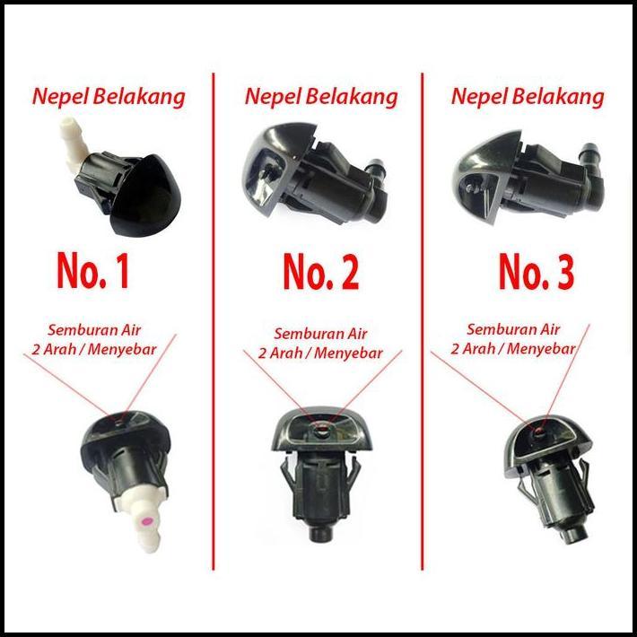 TERBARU NOZEL WIPER BELAKANG UNIVERSAL NOZZLE NOSEL WIPER BELAKANG 