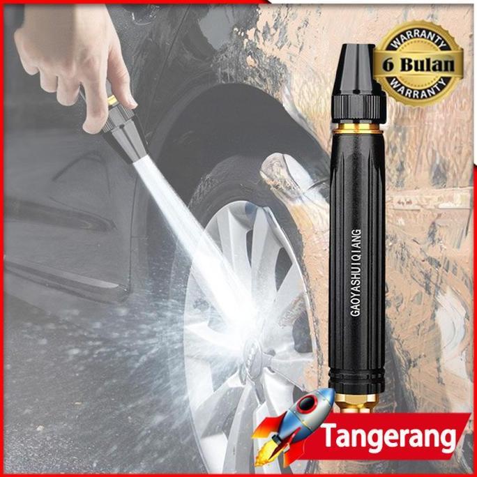 AMERZANA Semprotan Air Kuningan Hose / Nozzle Jet Water Steam / Alat Semprot Nozzle Air / Selang Kun