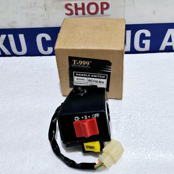 Holder Saklar Starter Kanan Suzuki Rc100 Bravo Dk Crystal Bukan Ori Nos Baru T-999