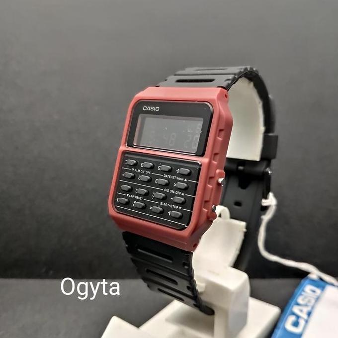 Ready  Jam Tangan Pria Casio Kalkulator Calculator CA-53WF-4B Custom Original