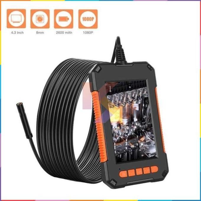 Kamera Endoskopi Industrial Endoscope 4.3 Inch IPS LCD 1080P - P40