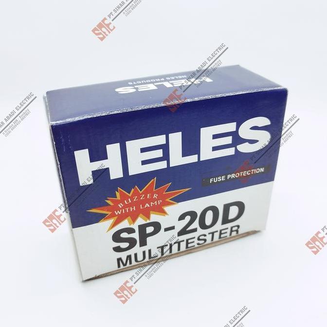 Multitester Analog Multimeter HELES SP20D