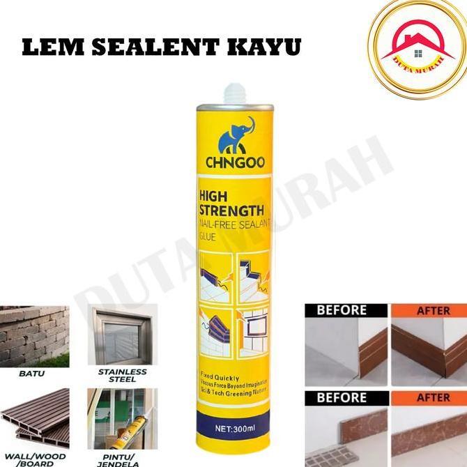 TACAAHA Lem Sealant Kayu Batu High Strength Lem Anti Rayap Lem Botol