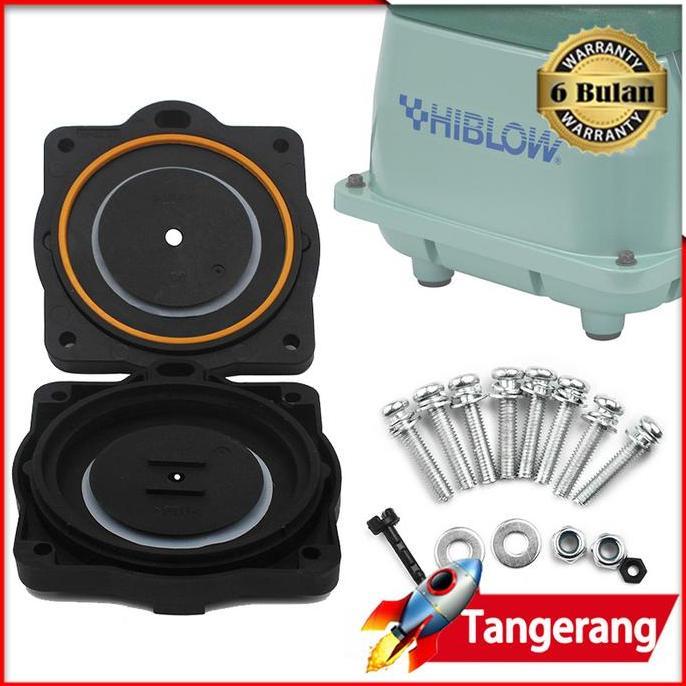 XLOGIPO Karet Membran Diagfragma Hiblow HP-80 HP-60 Air Pump