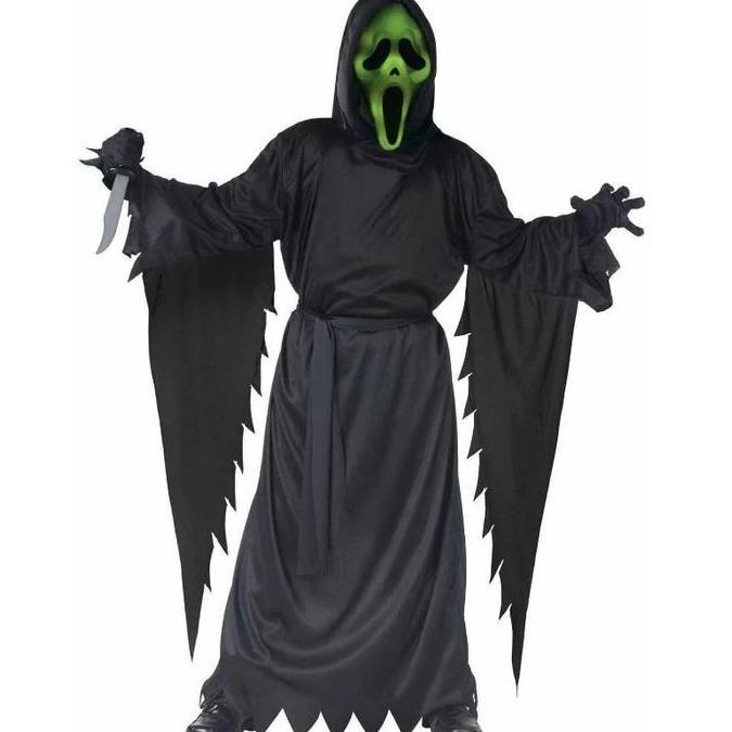 Ready Kostum Scream Skull Tengkorak Halloween