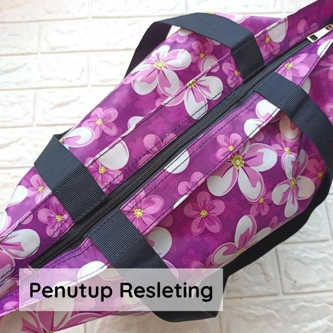 Tas Belanja Lipat Laundry Jumbo Multifungsi Bahan Parasut Ripstop Waterproof