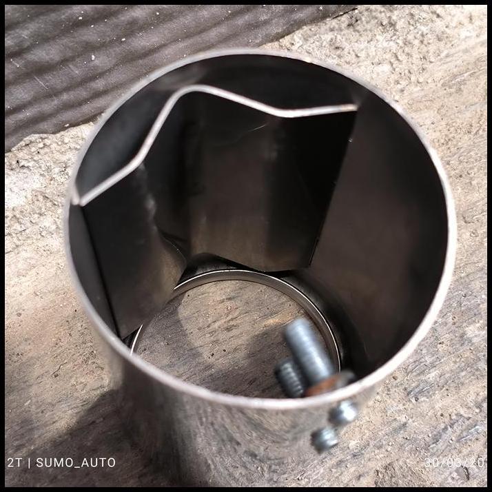 TERLARIS VARIASI UJUNG KNALPOT NISSAN MARCH MUFFLER CUTTER NISSAN MARCH